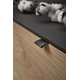 Poignée edge straight ea20 l40 alu bronze antique 